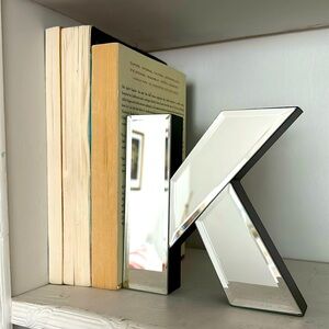 Mirrored K room decor